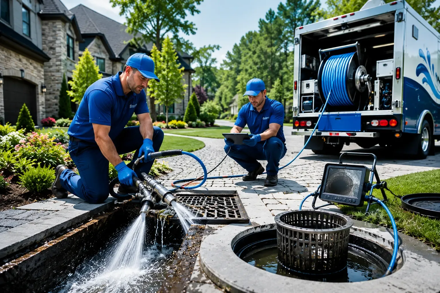 Local outdoor drain cleaning professionals in Riegelsville, PA