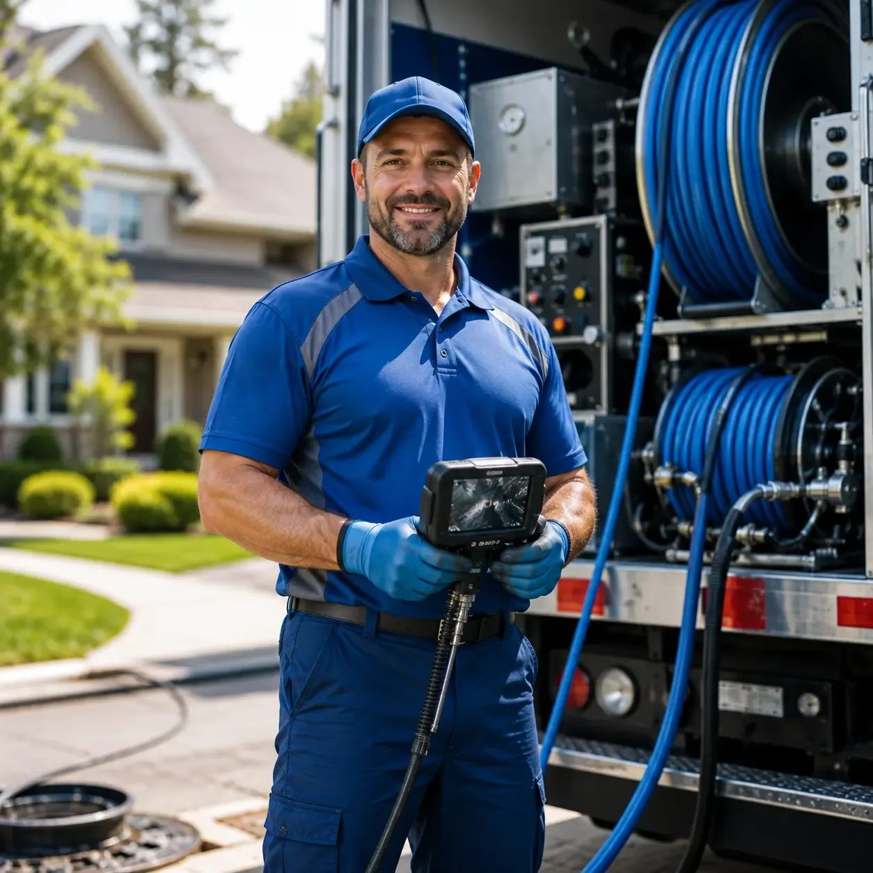 Local outdoor drain cleaning specialists in Riegelsville, PA